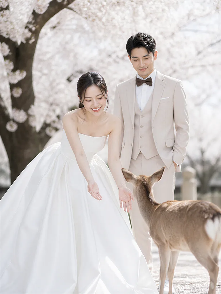 Aislin AI 婚紗照範例-戶外自然陽光